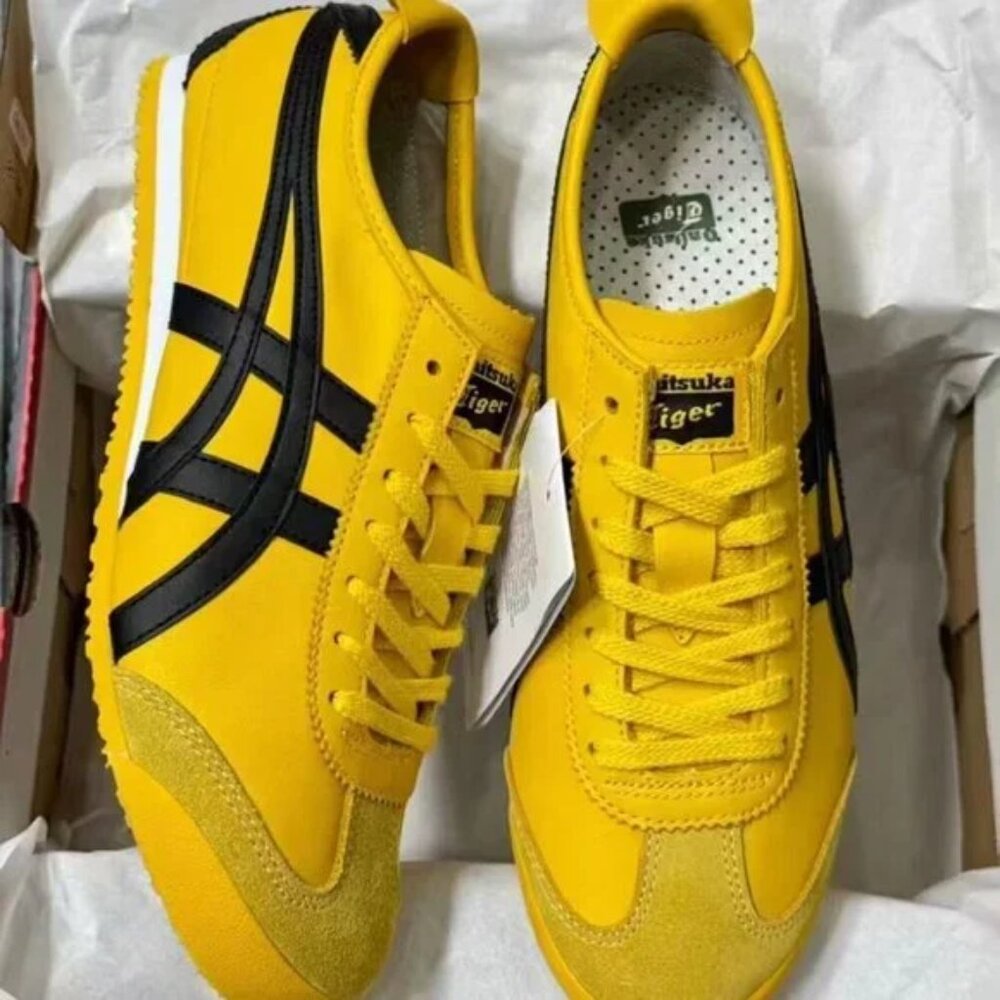 Onitsuka Tiger Yellow MEXICO 66 SLIP-ON Series Sneakers - Picture 2 of 6